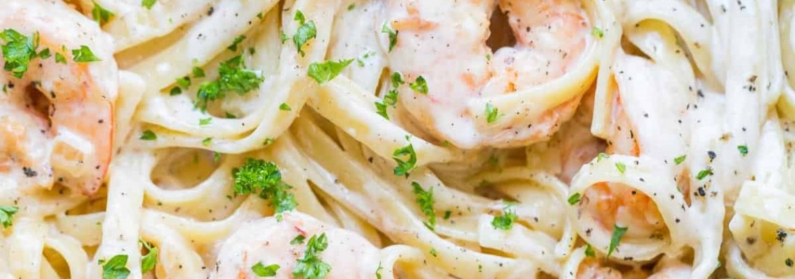 New Recipe - Creamy Shrimp Pasta New Recipe - Creamy Shrimp Pasta